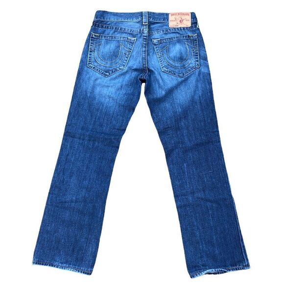 True Religion Jeans Size 32 BOBBY Blue - Picture 3 of 10